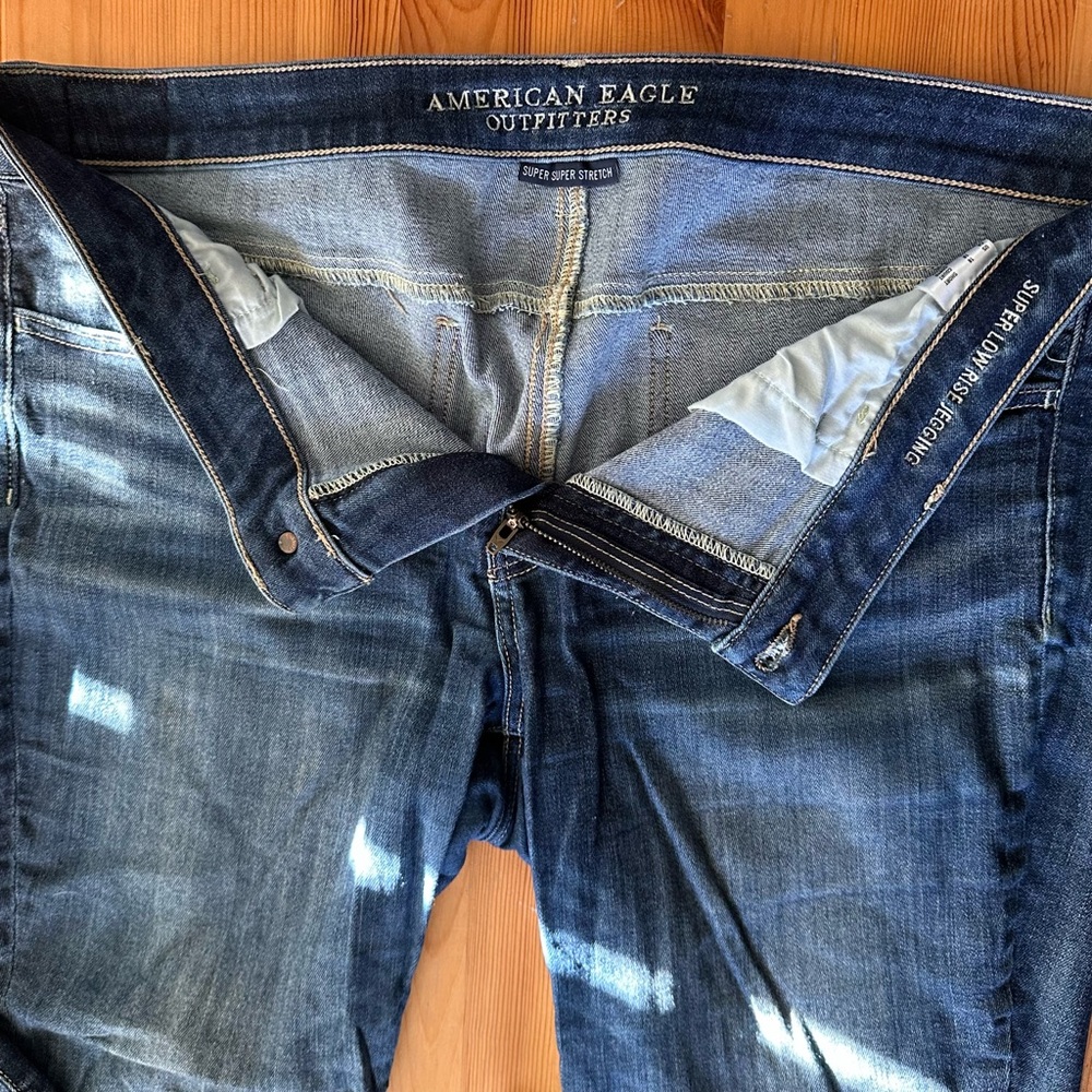 AEO Short Super Low Rise Jeggings - Picture 10 of 16